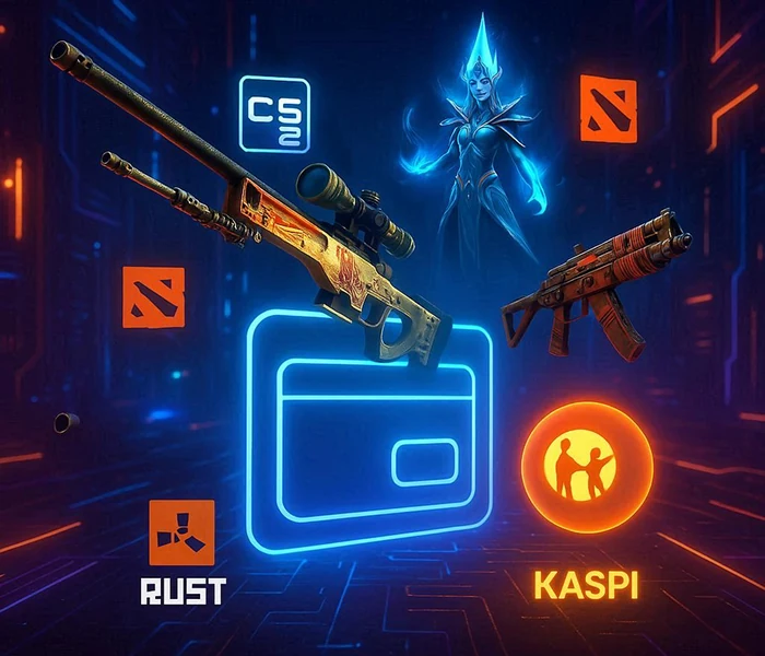 Kaspi рассрочка для скинов в SkinBaza скинбаза